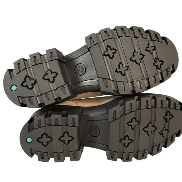 New Timberland Everleigh Chelsea Beige Chunky Sole Chelsea Boots Size 7.5 - Picture 6 of 8